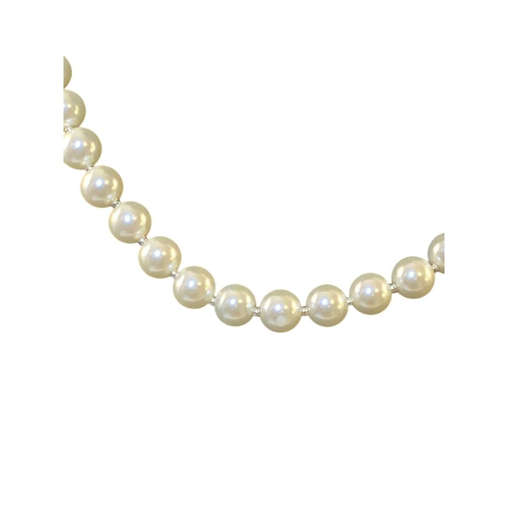 Avon Pearly Perfection 3 Piece Set Ivory Necklace, Bracelet And Earrings (1566) - Picture 5 of 7